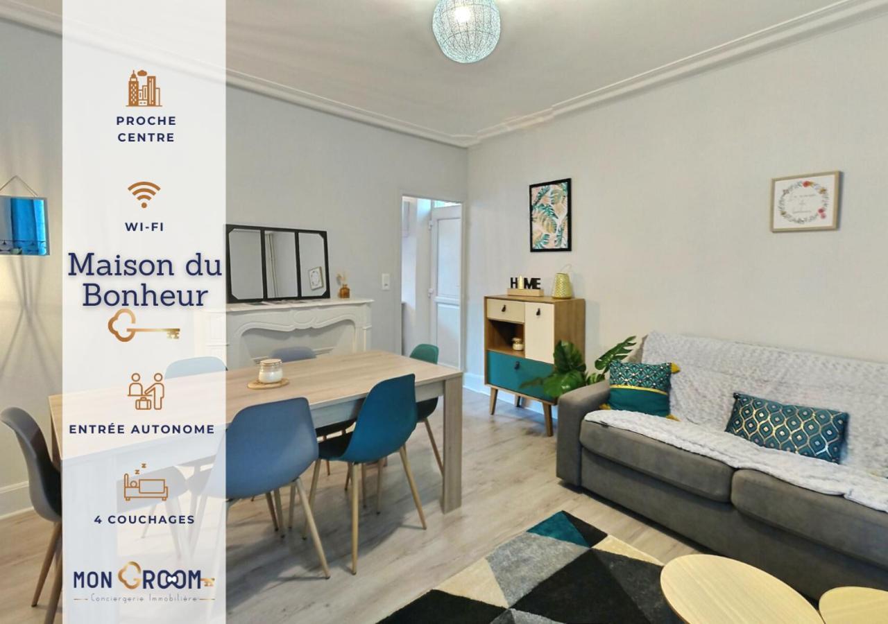 La Maison du Bonheur - Maison de ville au calme et proche du centre et commerces - Mon Groom Troyes Extérieur photo